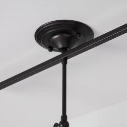Abruzzo Retro lampa wisząca 3x20 W czarna ABR-RRT-C-3XE27