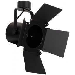 Abruzzo Retro lampa podsufitowa 1x60 W czarna ABR-RRT-C-E27