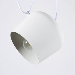 Abruzzo Spider lampa wisząca 3x20 W biała ABR-SHIL-E27-G