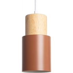 Abruzzo Vita lampa wisząca 1x20 W brązowa ABR-ZE27-VITA-BR