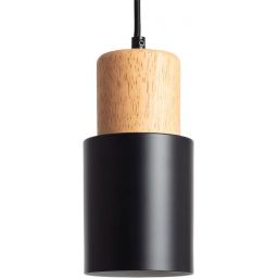 Abruzzo Vita lampa wisząca 1x20 W czarna ABR-ZE27-VITA-C