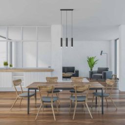 Abruzzo Spoti lampa wisząca 3x20 W czarna ABR-ZLW3T-C