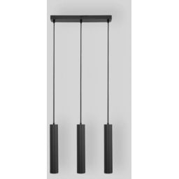 Abruzzo Spoti lampa wisząca 3x20 W czarna ABR-ZLW3T-C