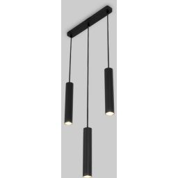 Abruzzo Spoti lampa wisząca 3x20 W czarna ABR-ZLW3T-C