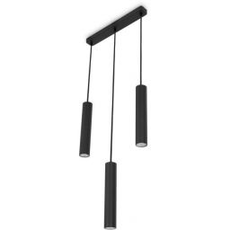 Abruzzo Spoti lampa wisząca 3x20 W czarna ABR-ZLW3T-C