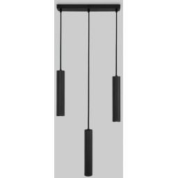 Abruzzo Spoti lampa wisząca 3x20 W czarna ABR-ZLW3T-C