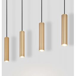 Abruzzo Spoti lampa wisząca 4x20 W złota ABR-ZLW4T-Z