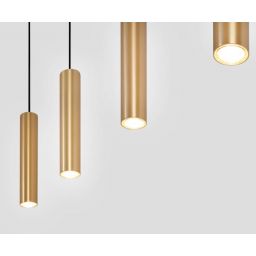 Abruzzo Spoti lampa wisząca 4x20 W złota ABR-ZLW4T-Z