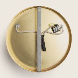 Abruzzo Claro lampa wisząca 3x40 W zielona-przezroczysta-złota-fioletowa ABR-3SKCLA