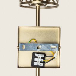 Abruzzo Gambit kinkiet 1x40 W złoty ABR-GAMBIT