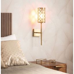 Abruzzo Gambit kinkiet 1x40 W złoty ABR-GAMBIT