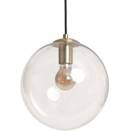 Abruzzo Kaspi lampa wisząca 1x10 W przezroczysta-złota ABR-KASP-E27