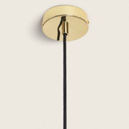 Abruzzo Koloreno lampa wisząca 1x20 W złota-czerwona ABR-KOLO1-C