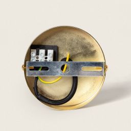 Abruzzo Koloreno lampa wisząca 1x20 W złota-czerwona ABR-KOLO1-C