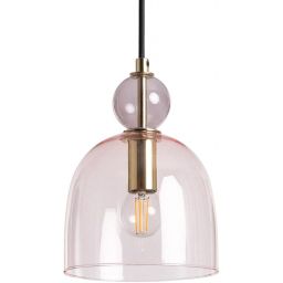 Abruzzo Koloreno lampa wisząca 1x20 W złota-fioletowa ABR-KOLO1-F