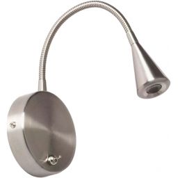 Abruzzo Librio Tommaso kinkiet 1x3 W LED srebrny ABR-KS-3W