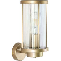 Abruzzo Gardena Clasica Ivo kinkiet zewnętrzny 1x40 W złoty ABR-KZG-Z-E27