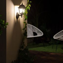 Abruzzo Gardena Clasica Federico kinkiet zewnętrzny 1x40 W czarny ABR-KZKF-C--E27