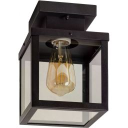 Abruzzo Gardena Moderno Pietro kinkiet zewnętrzny 1x40 W czarny ABR-KZKP-E27