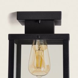 Abruzzo Gardena Moderno Pietro kinkiet zewnętrzny 1x40 W czarny ABR-KZKP-E27