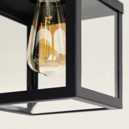 Abruzzo Gardena Moderno Pietro kinkiet zewnętrzny 1x40 W czarny ABR-KZKP-E27