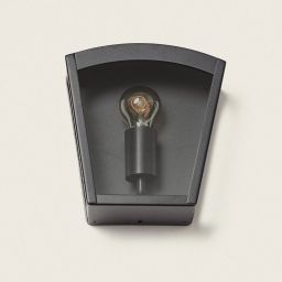 Abruzzo Gardena Moderno Paolo kinkiet zewnętrzny 1x40 W czarny ABR-KZN-C-E27