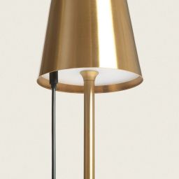 Abruzzo Boho lampa stołowa 1x3 W złota ABR-LB-Z-RUSB
