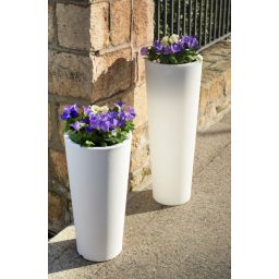 Abruzzo Gardena Moderno Matteo stojąca zewnętrzna 1x40 W biały ABR-LODM-E27