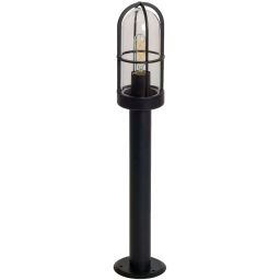 Abruzzo Gardena Clasica Marcolampa stojąca zewnętrzna 1x40 W czarny ABR-LOS1-E27
