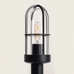 Abruzzo Gardena Clasica Marcolampa stojąca zewnętrzna 1x40 W czarny ABR-LOS1-E27