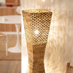 Abruzzo Boho lampa stojąca 2x40 W brązowy ABR-LP2-BH-E27