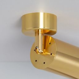 Abruzzo Estetica Christiano lampa podsufitowa 1x40 W złoty ABR-LPC-Z-GU10