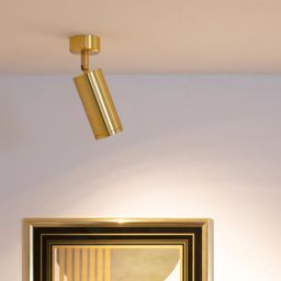 Abruzzo Estetica Christiano lampa podsufitowa 1x40 W złoty ABR-LPC-Z-GU10