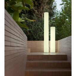 Abruzzo Gardena Moderno Tarrase lampa stojąca 1x40 W biały ABR-LPZT-T8