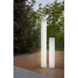 Abruzzo Gardena Moderno Tarrase lampa stojąca 1x40 W biały ABR-LPZT-T8