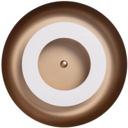 Abruzzo Portafortuna lampa wisząca 1x20 W biała-brązowa ABR-LWPF20W-W