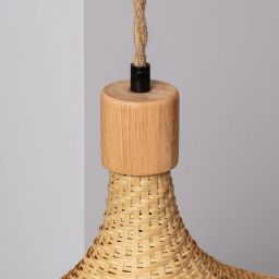 Abruzzo Boho lampa wisząca 1x40 W brązowa ABR-LWS-BH40-E27