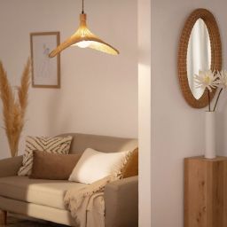Abruzzo Boho lampa wisząca 1x40 W brązowa ABR-LWS-BH40-E27