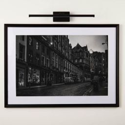 Abruzzo DaVinci kinkiet 1x2 W czarny ABR-OKL2-C