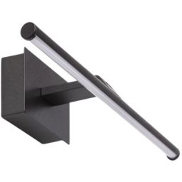 Abruzzo DaVinci kinkiet 1x2 W czarny ABR-OKL2-C