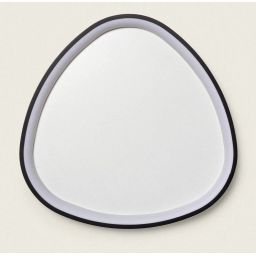 Abruzzo Gipo plafon 1x30 W biały-czarny ABR-PLAG60-C