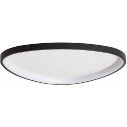 Abruzzo Gipo plafon 1x30 W biały-czarny ABR-PLAG60-C