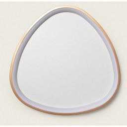 Abruzzo Gipo plafon 1x30 W biały-złoty ABR-PLAG60-G