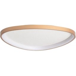 Abruzzo Gipo plafon 1x30 W biały-złoty ABR-PLAG60-G