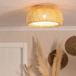 Abruzzo Boho lampa podsufitowa 1x40 W brązowa ABR-PL-BH-E27