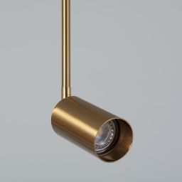 Abruzzo Fin lampa wisząca 1x20 W złota ABR-SLFIN-GU10