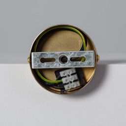 Abruzzo Fin lampa wisząca 1x20 W złota ABR-SLFIN-GU10