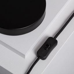 Abruzzo Salvatore lampa biurkowa 1x20 W czarna-złota ABR-SLSAE27