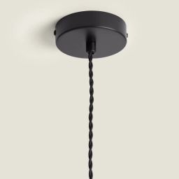 Abruzzo Hinti lampa wisząca 1x20 W czarna ABR-SLWH