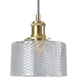 Abruzzo Wanda lampa wisząca 1x20 W przezroczysta-złota ABR-SLWW